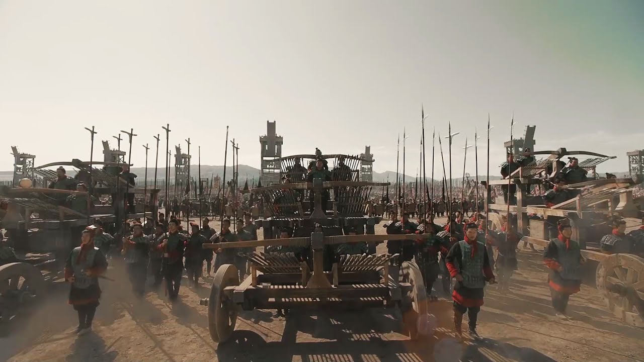 直擊秦楚決戰現場，戰神王翦率軍65萬，一舉攻破項燕大軍！