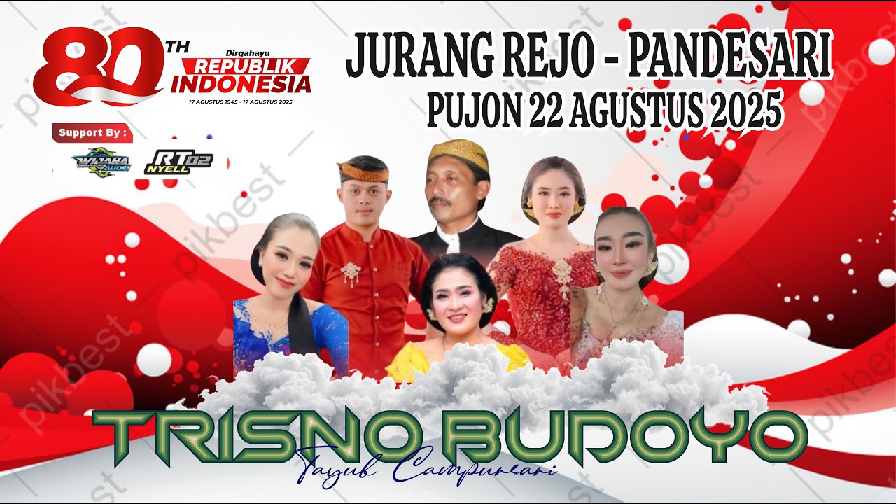 TAYUB TRISNO BUDOYO .HUT RI KE 80 WARGA JURANG REJO RT.02 - PUJON