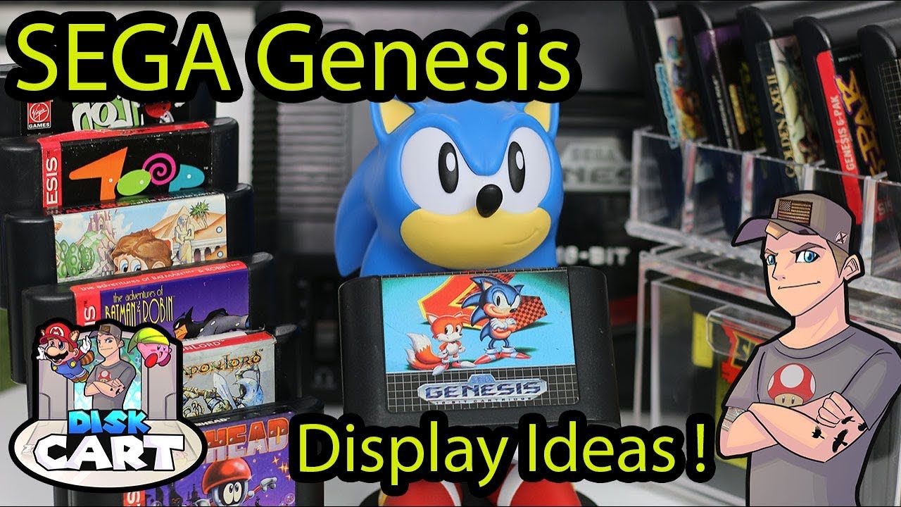 Sega Genesis Collection Display Ideas !