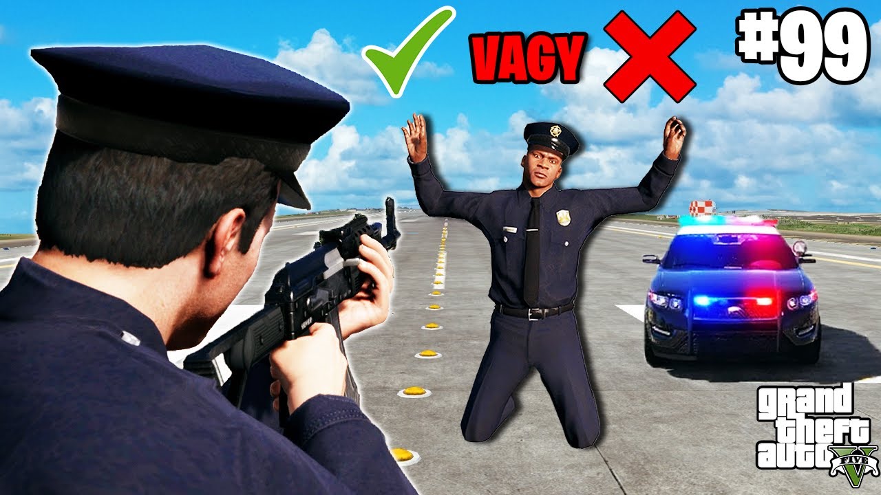 100 RENDŐR mítosz LELEPLEZVE! A Gta5-ben!👮