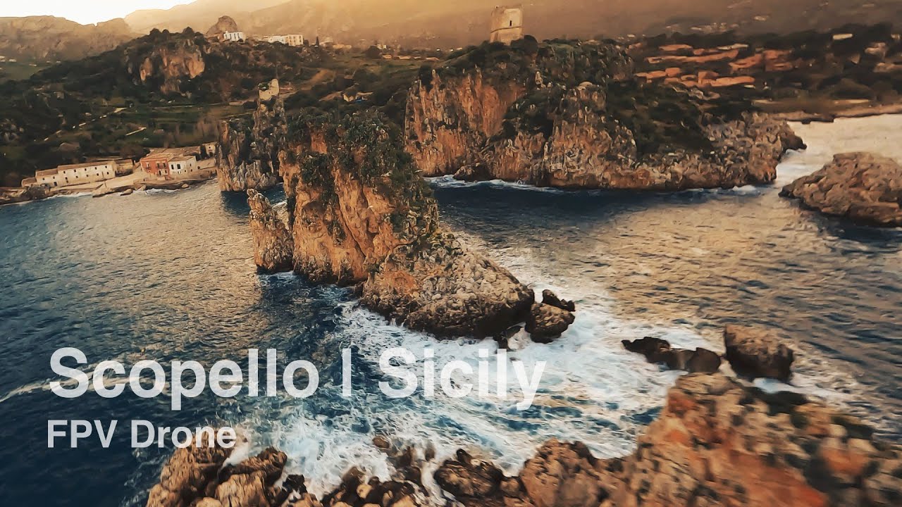 Scopello Sicily  | Italy | Cinematic FPV Drone Video | 4k