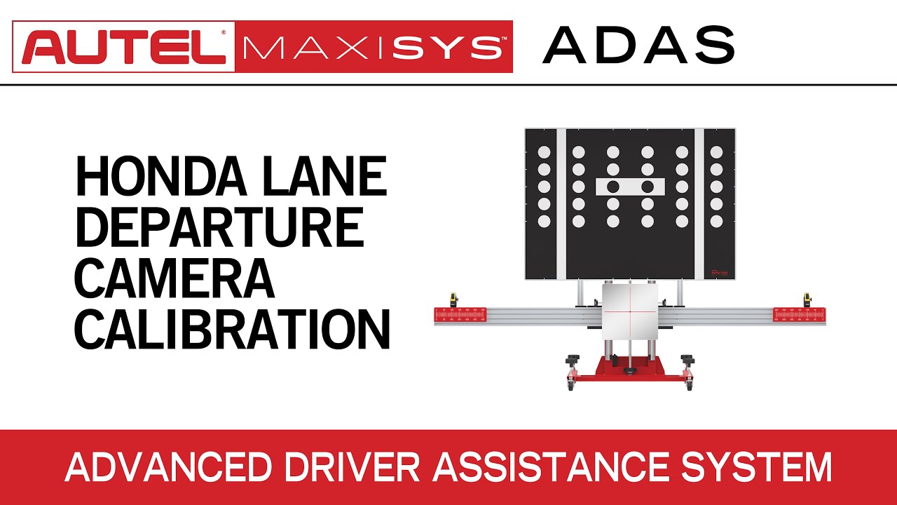 Honda Lane Departure Camera Calibration Instruction