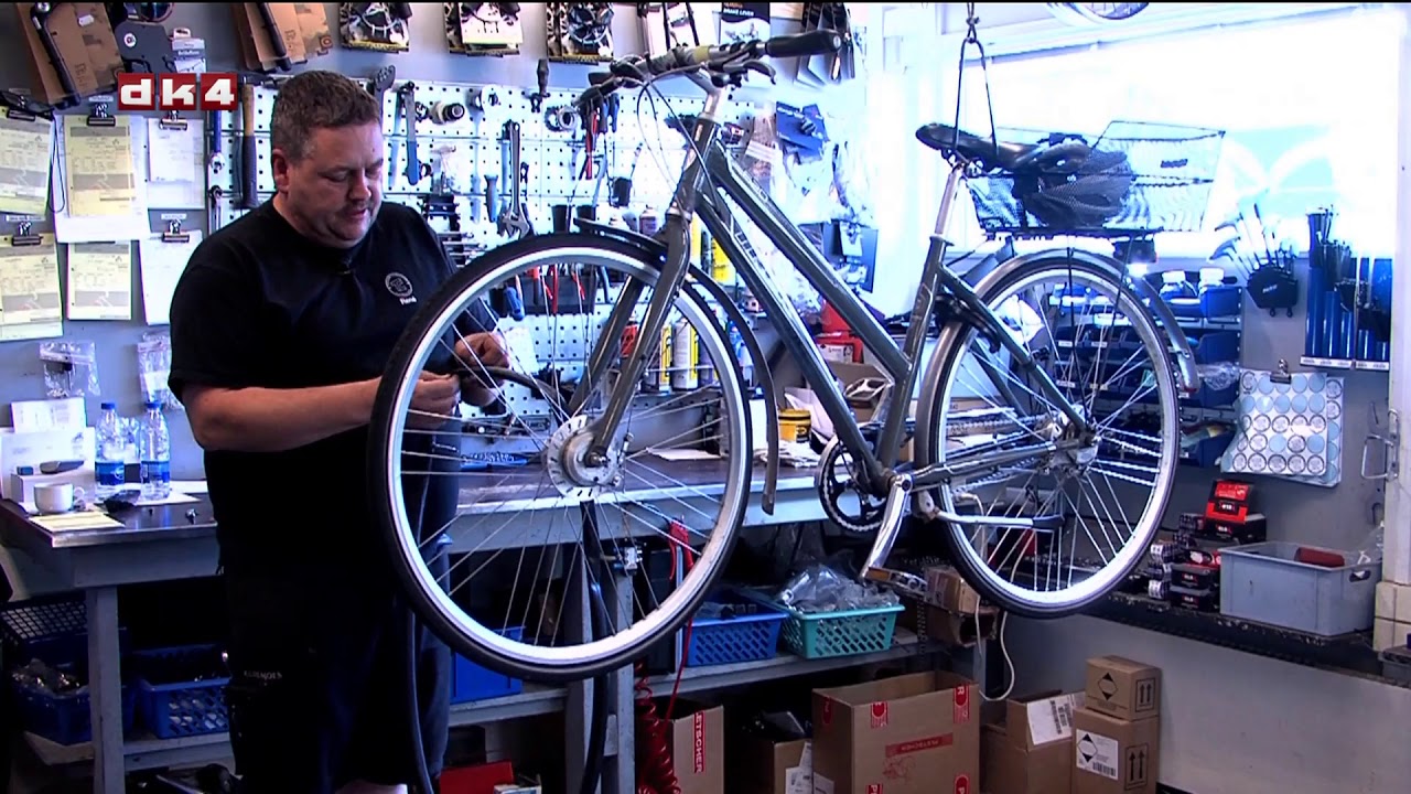 Sådan lapper du cyklen
