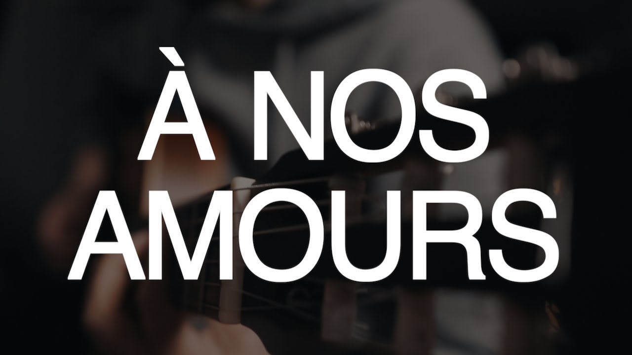 TUTO GUITARE : À nos amours - Saez
