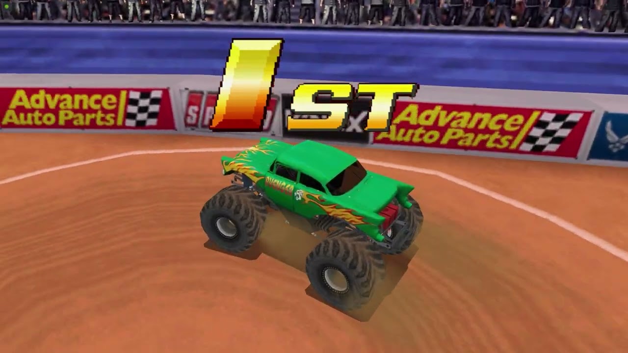 MONSTER JAM PATH OF DESTRUCTION (PSP) Режим карьеры (PPSSPP Remaster) — Часть 1