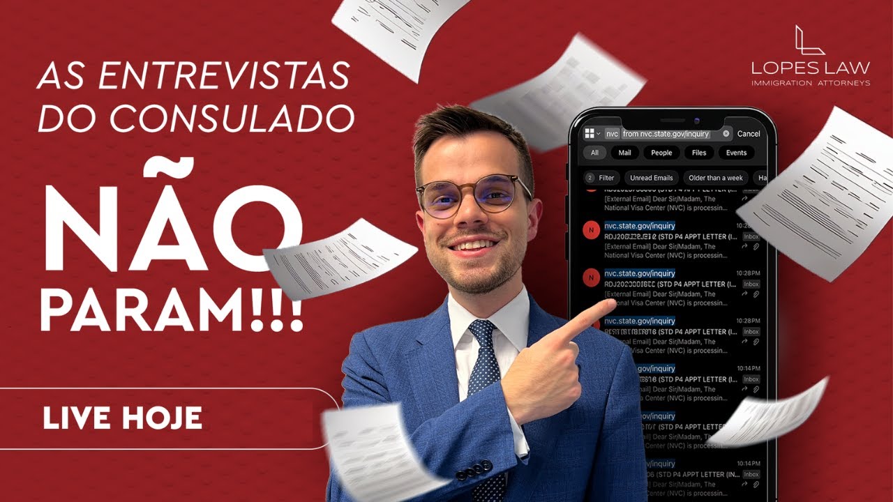 As entrevistas NÃO PARAM! - Como andam os processos consulares no BRASIL