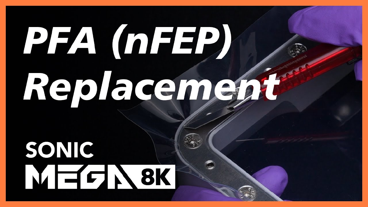 How to Replace your PFA (nFEP) Film with Sonic Mega 8K - Phrozen LCD 3D Printer