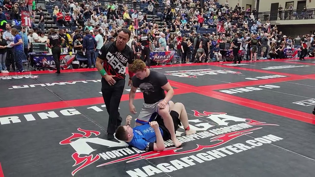 Strong Performance In No Gi BJJ Match Naga ATL March 2023