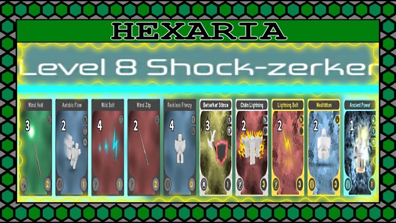Level 8 Shock-zerker Deck! [Hexaria]