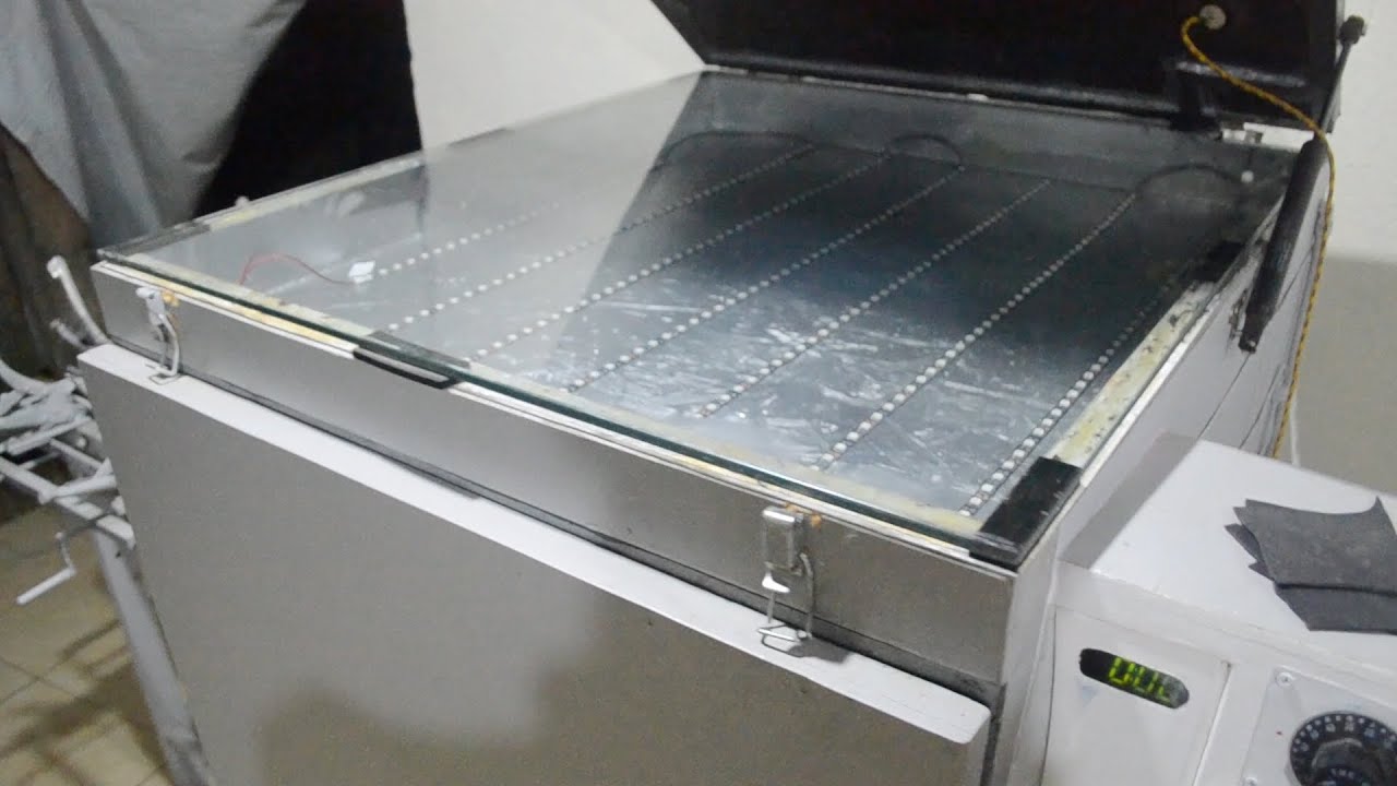 Mesa de Revelação para Serigrafia Caseira