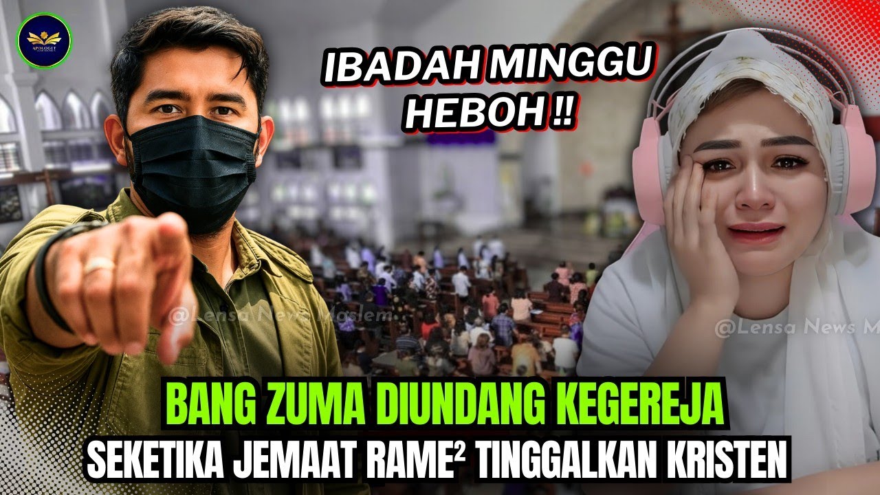 IBADAH MINGGU HEBOH‼️Gereja Nekat Undang Bang ZUMA, Seketika Jemaat Rame&sup2; Tinggalkan Kristen