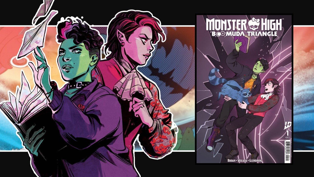 Spelldon + Valentine is Back at Monster High ♡ │Monster High: Boomuda Triangle │Issue 1