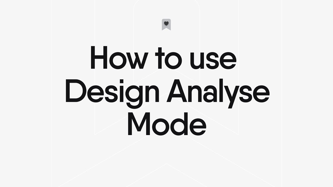 Design Analyse Mode