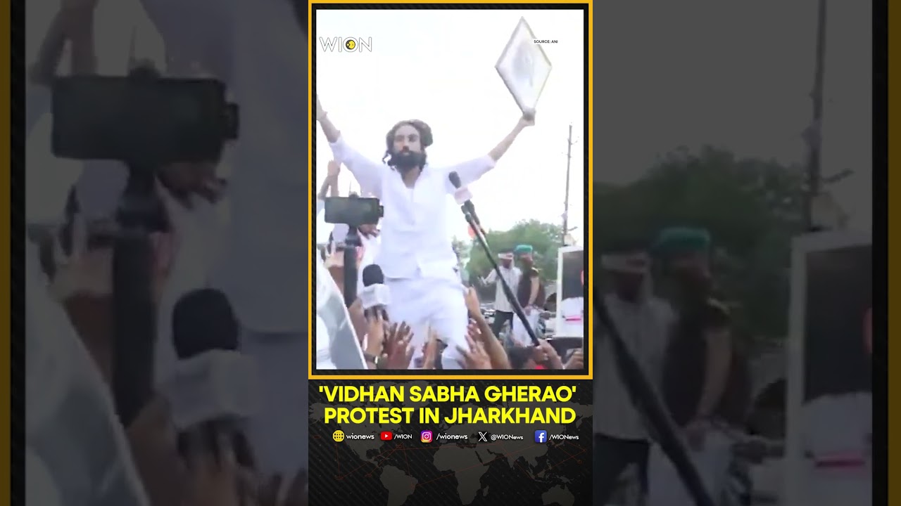 Jharkhand Students Protest: Student Leader Devendra Nath Mahto Joins 'Vidhan Sabha Gherao' March