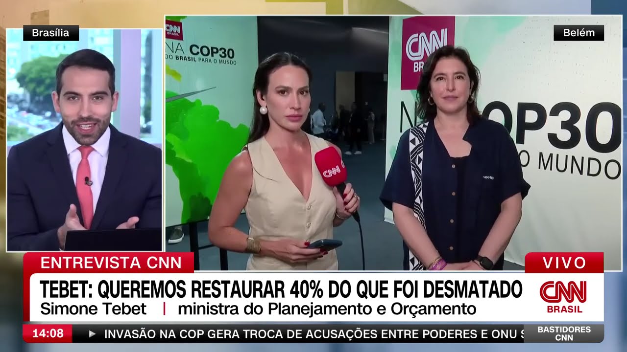 Simone Tebet fala sobre as negociações na COP30