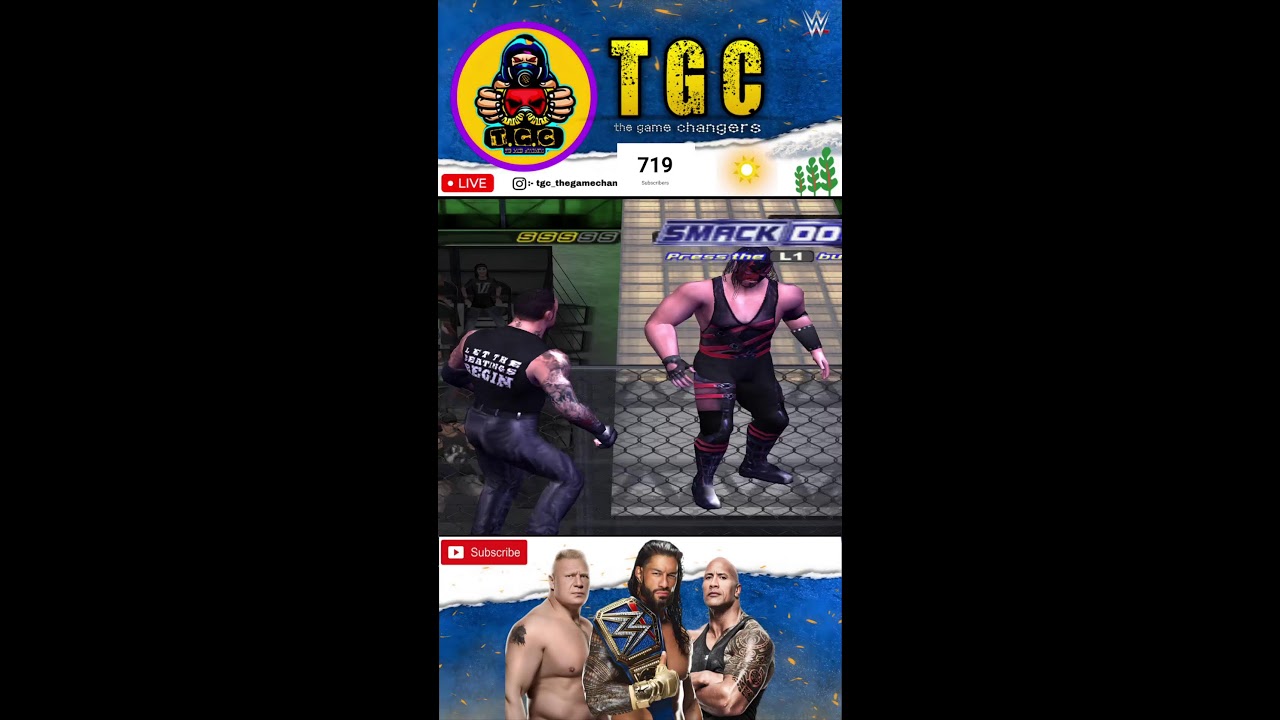 ROAD TO 1K SUBS || WWE SMACKDOWN HERE COMES THE PAIN || TGC IS LIVE !