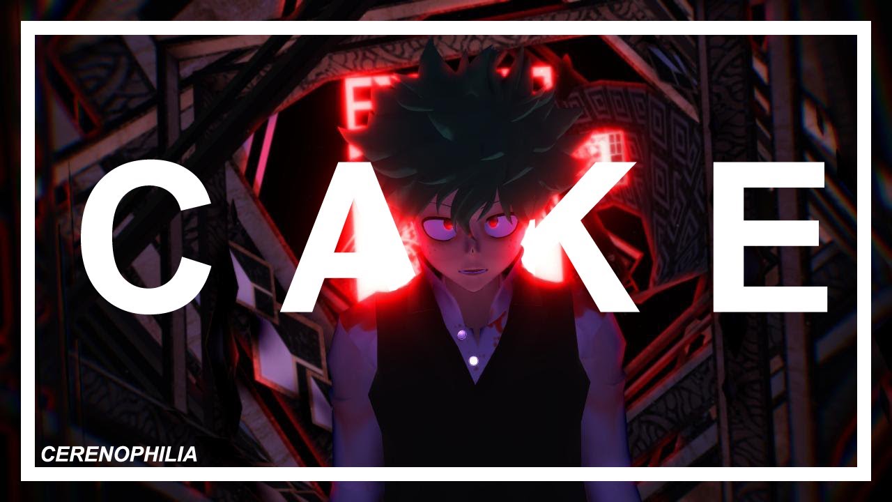 【MMD】Cake || Villain Izuku【BNHA】
