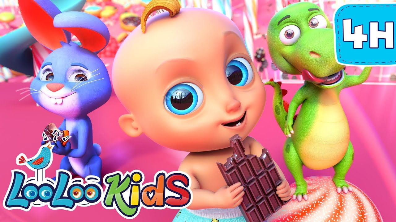 Chocolate Song and More 🍫❤️ | HUGE Compilation of Kids Songs | LooLoo Kids | Toddler Videos