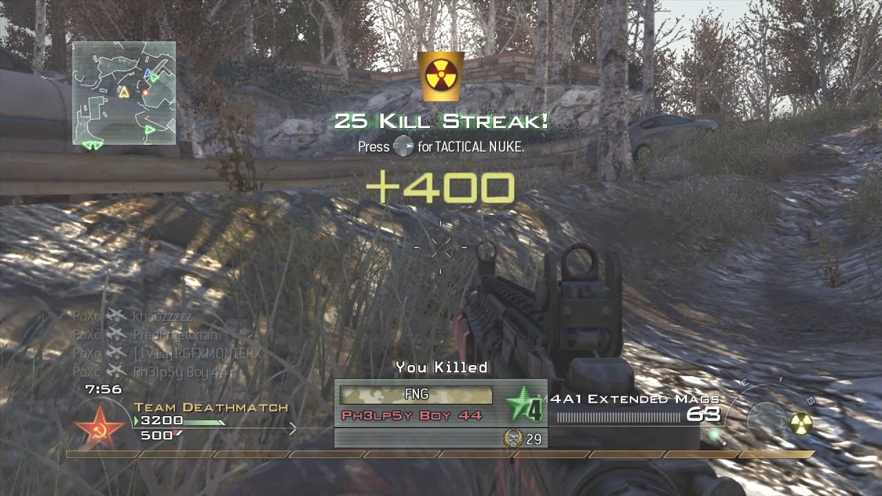 MW2 Estate Nuke - Catching Them Off Guard