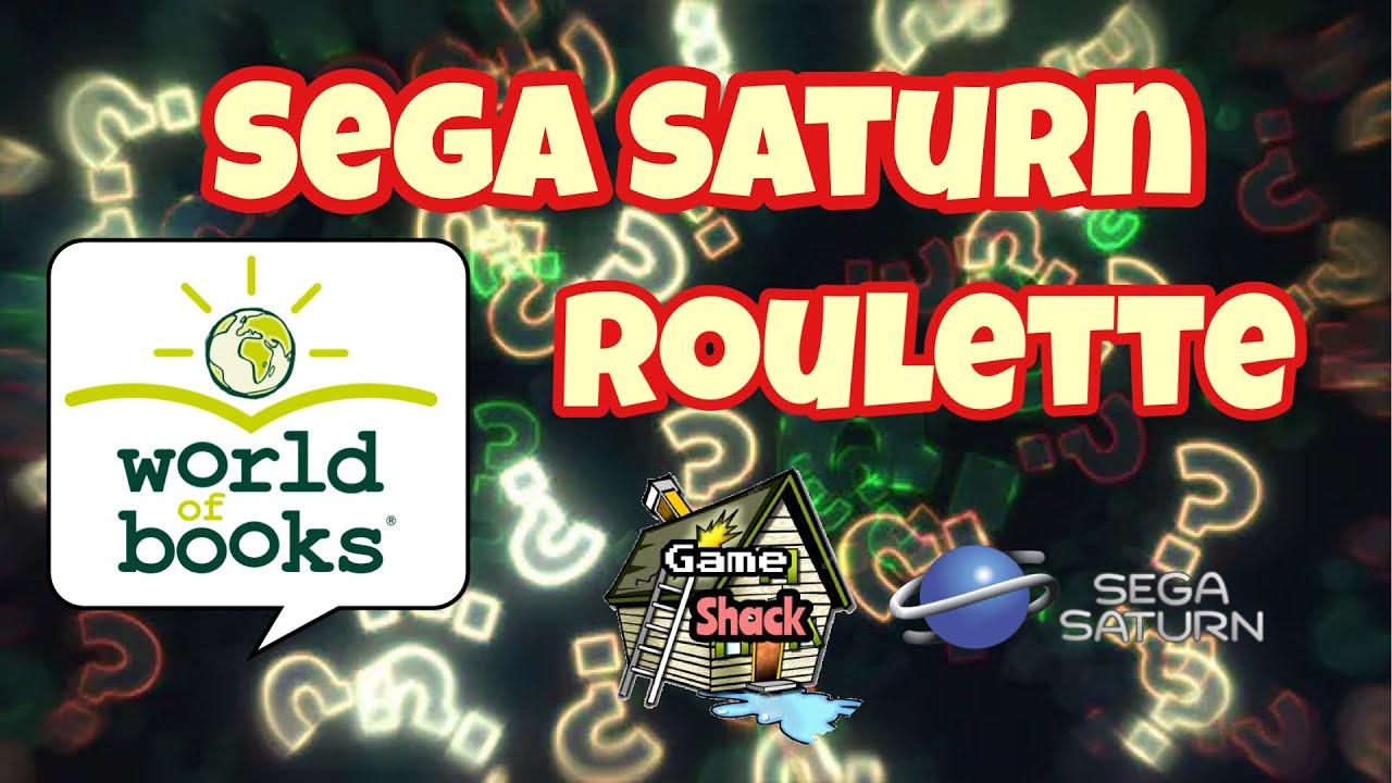 World of Books Sega Saturn games - Games from a book store?