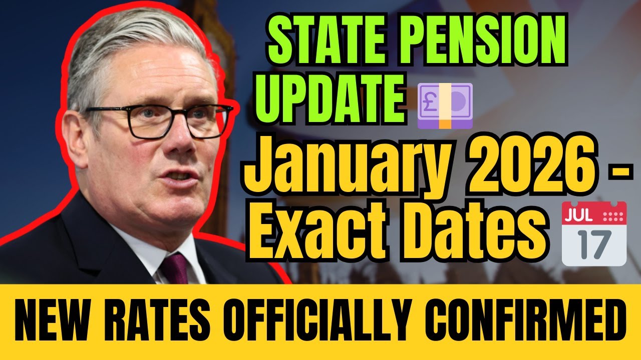 💷 DWP CONFIRMS: January 2026 State Pension Payments &ndash; Exact Dates & Rates Revealed!