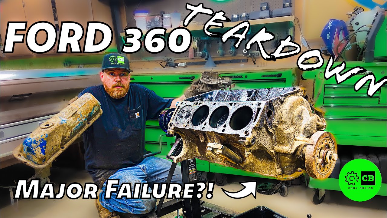 I DISASSEMBLED my Ford FE 360 Big Block and Found BROKEN PARTS!