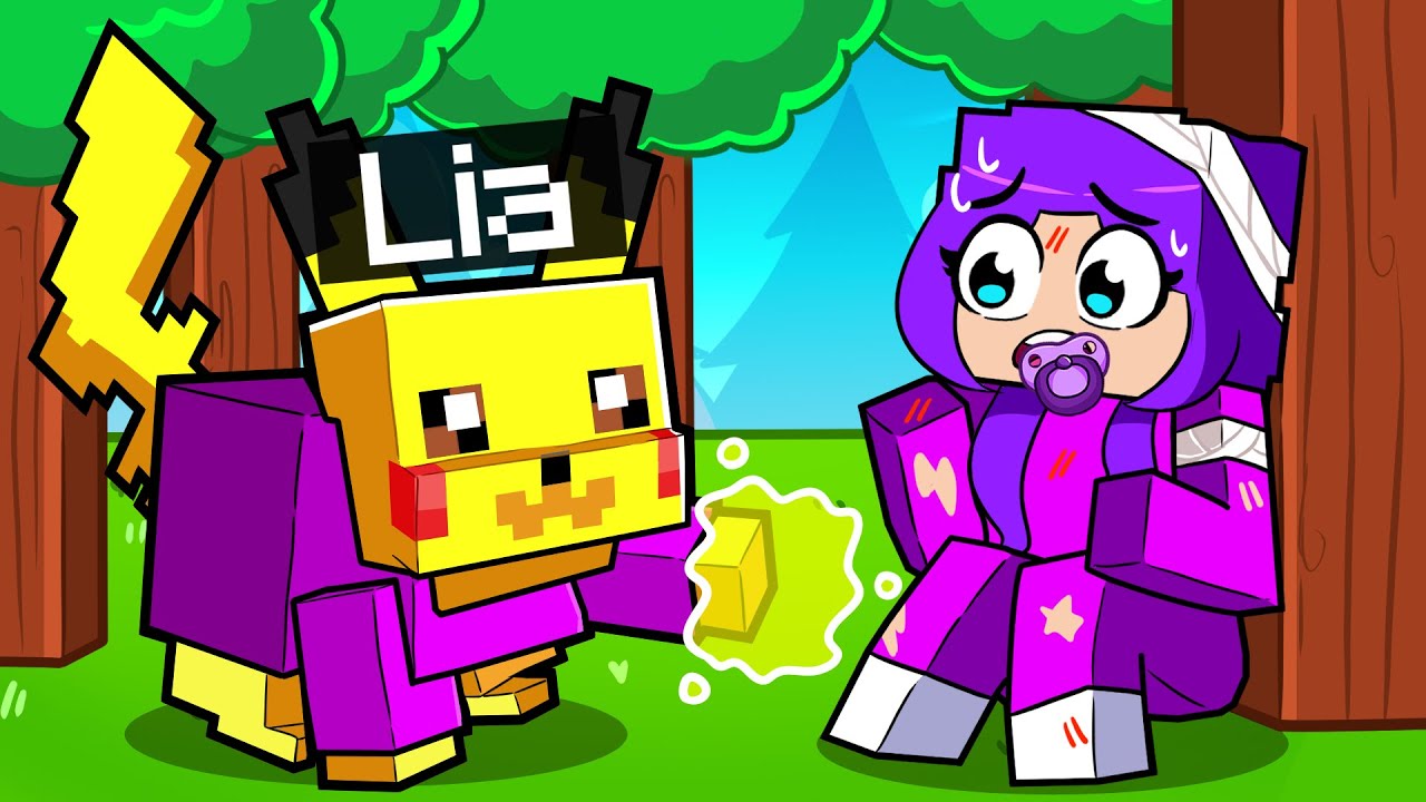 Minecraft'ta POKEMON Olarak Arkadaşıma Yardım Ettim!