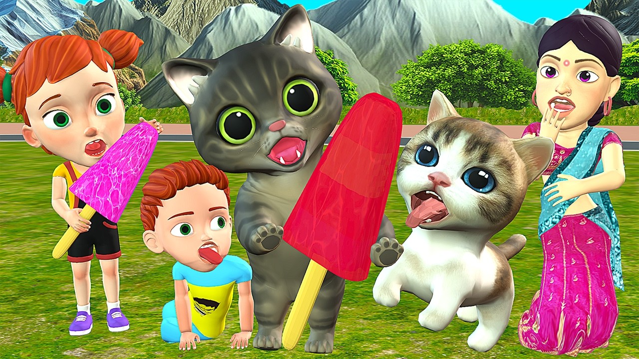 Billi ke Bache | Cat Cartoon | Cat Meowing | Cat | Kittens | Billi | Meow Meow | Cat Videos | Cats