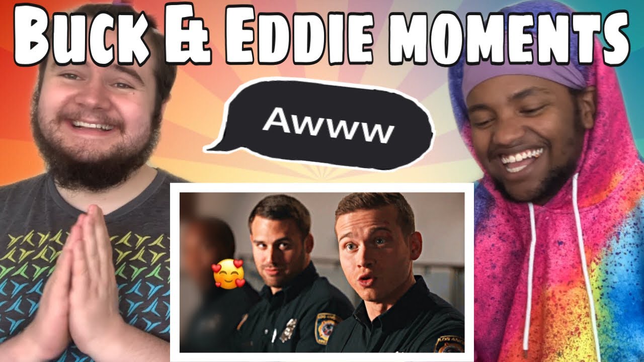 Buck and Eddie being a couple for 6 minutes straight REACTION