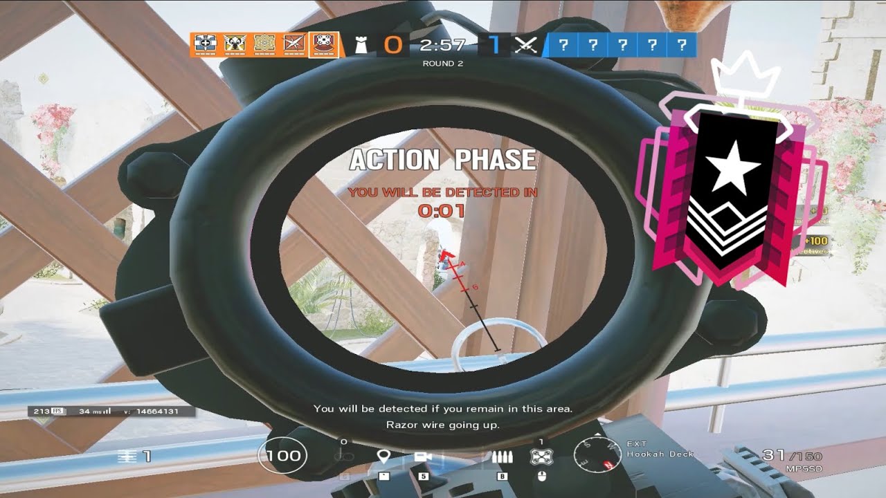 How a champion play Ace to get ace - Rainbow Six Siege