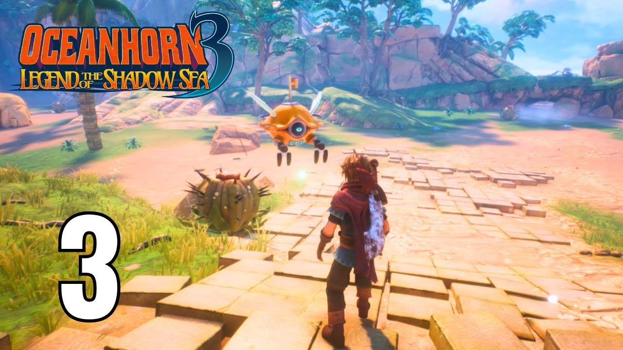 Oceanhorn 3: Legend of the Shadow Sea Gameplay Komona Island (Apple Arcade iOS) #3