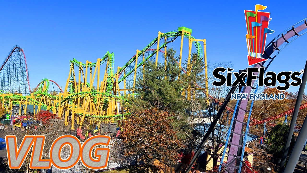 Six Flags New England NEEDS more Praise! | VLOG | October 2024
