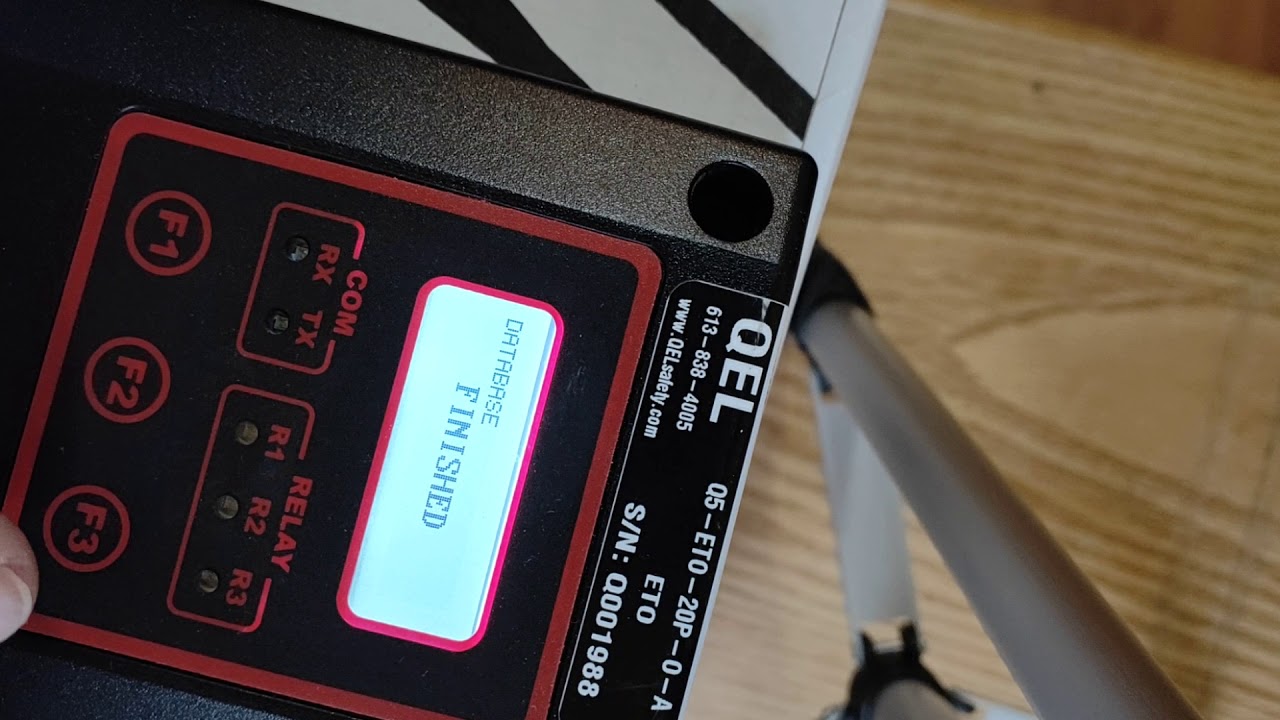 QEL Q5 alarm setting ， 警報值設定