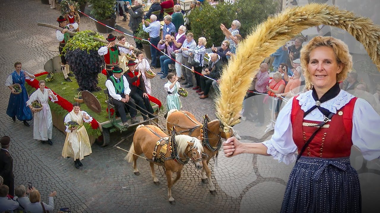 🍇 Meraner Traubenfest 2022 - Großer Festumzug | Herbst in Südtirol, Meran