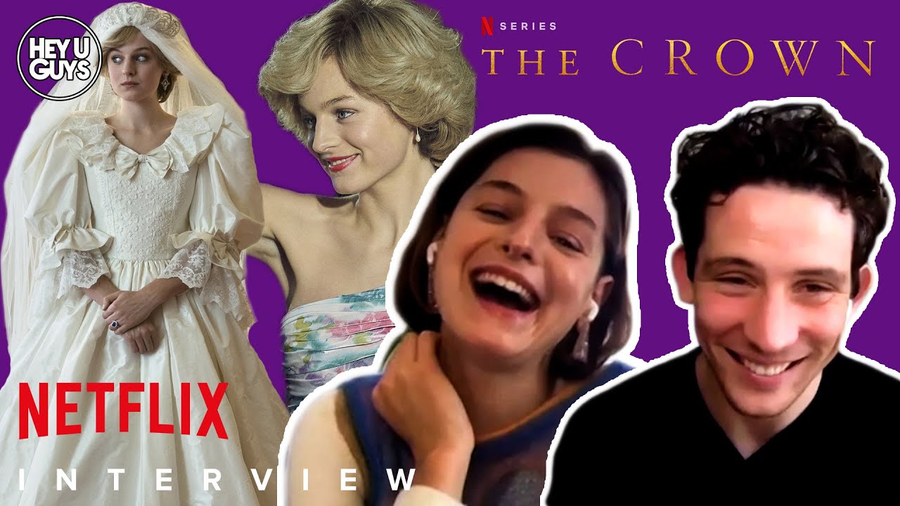 The Crown Season 4 - Emma Corrin & Josh O'Connor on playing Princess Diana & Prince Charles in