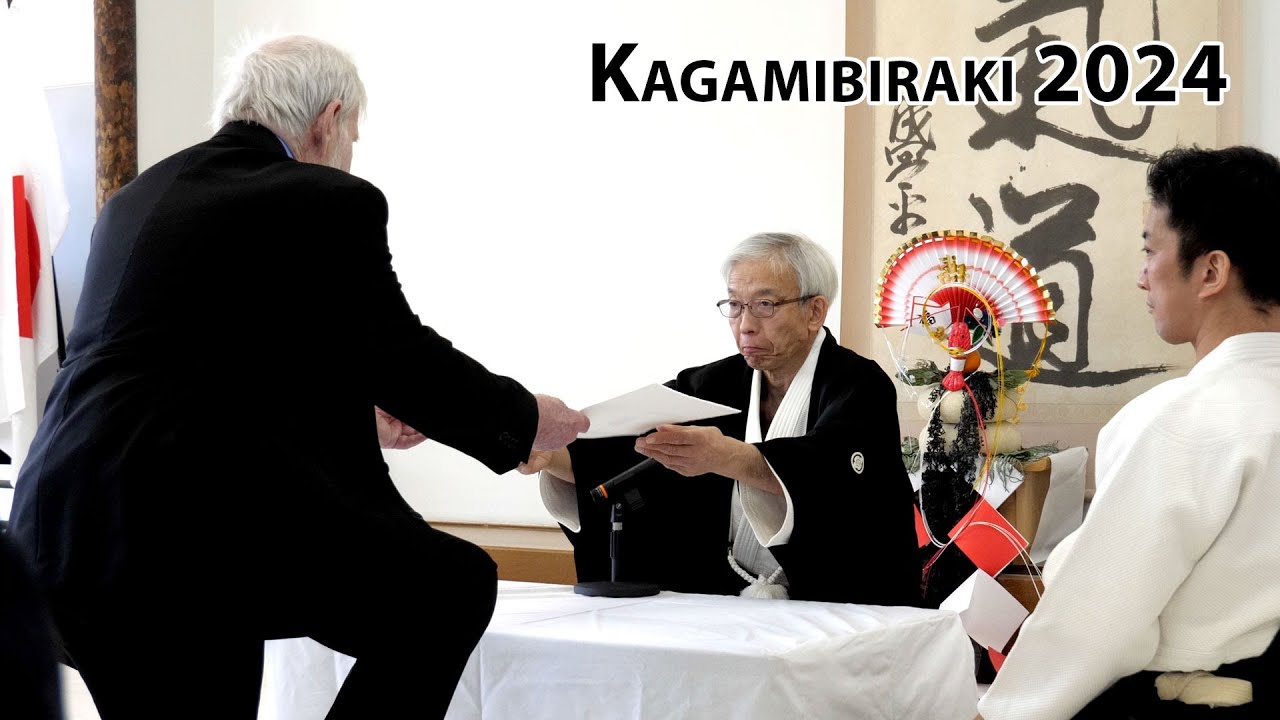 Aikido 8th Dan Promotion - Kagamibiraki 2024