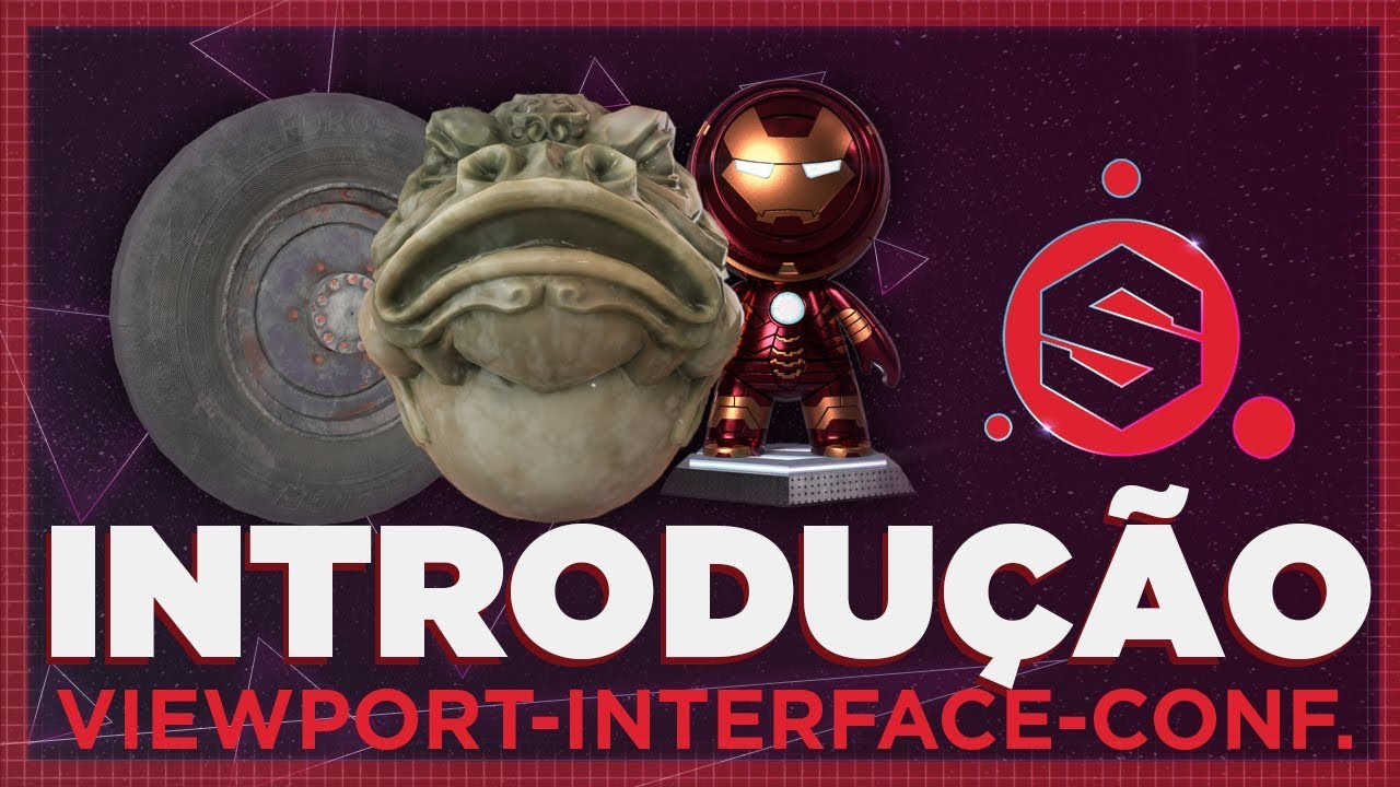 Introdução - Viewport, Interface, configurações l Substance Painter 