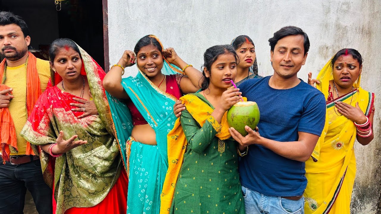 धन दौलत के लालची औरत, देखिये कैसे गांव लड़की को बना ली बहुरानी।|Priti Singh Comedy Vlog Bhojpuri 