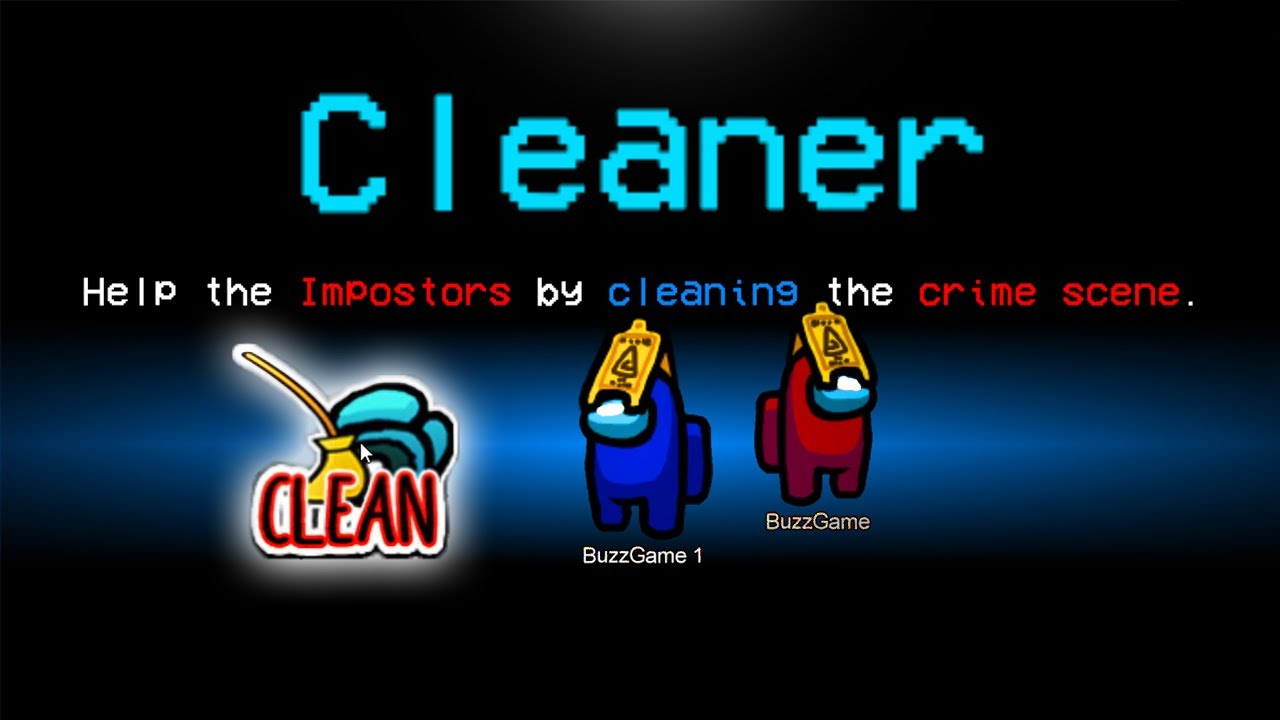 Among Us New Janitor Role Download (Cleaner Mod)