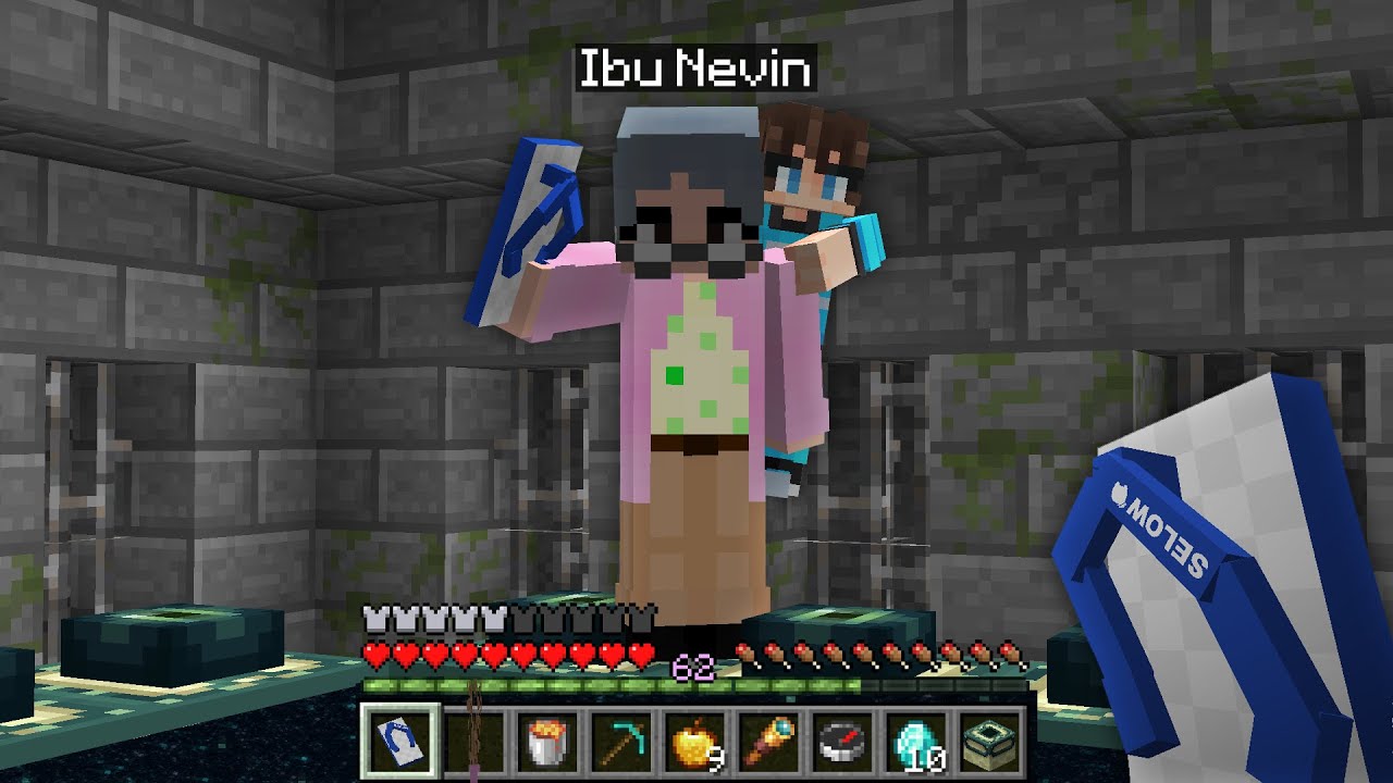 Minecraft, Tapi Ibu Aku Bantuin Aku Tamatin Gamenya ..