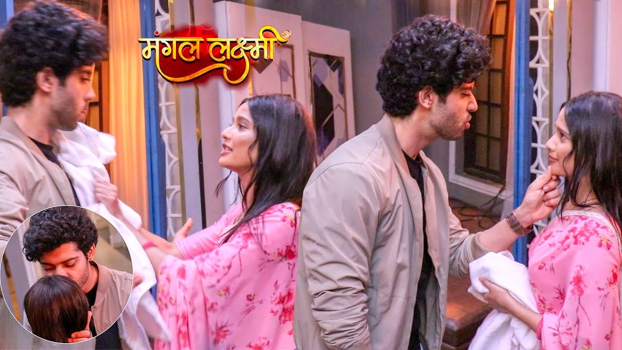 Mangal Lakshmi | Office जाने से पहले Karan और Lakshmi का प्यारा Romance | On Location | VIRAL TV