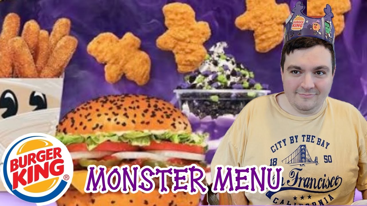 Burger King Monster Menu Review | Pizza Taste Test  French Fry Crust, Ragu, And Jalepeno Popper  