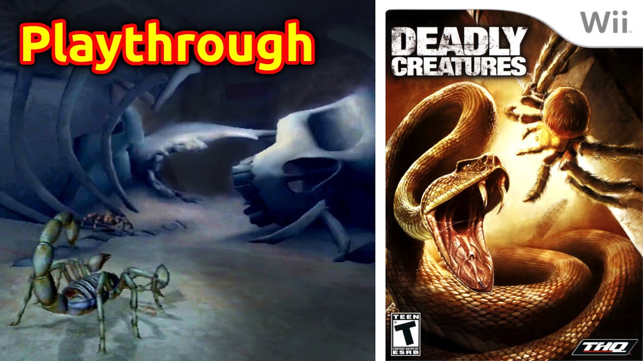 Deadly Creatures (Wii) - Playthrough / Longplay - (1080p, original console)
