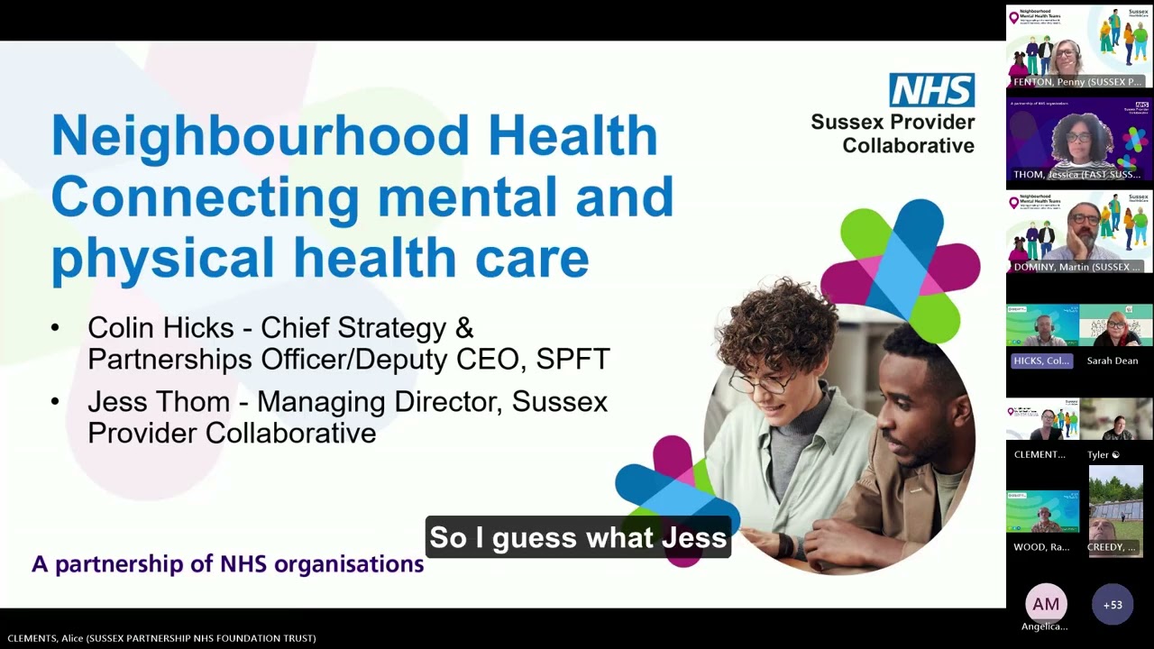 Community Mental Health Transformation for Adults and Older Adults Webinar Recording 28 Aug 2025