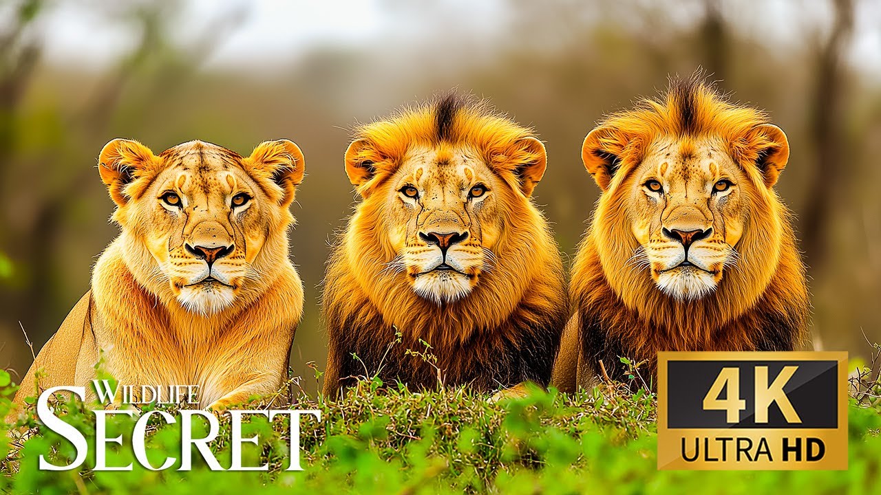 Wildlife Secret World 4K 🦁 Rare and Peaceful Nature Discovery with Relaxing Jungle Sounds 🌱