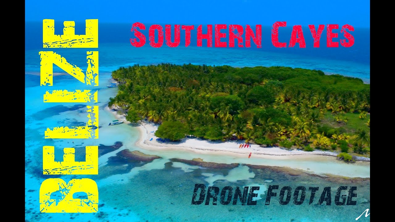 Belize Islands Drone Footage