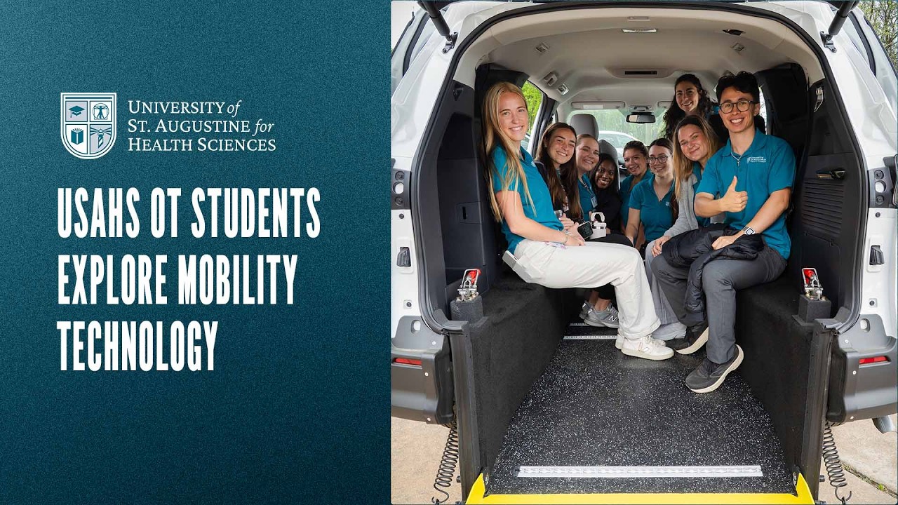 OT Students Learn About Adaptive Driving Tools | University of St. Augustine for Health Sciences