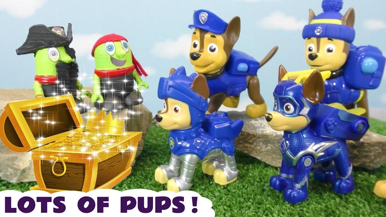 Lots and lots of Toy Pups to help in these Rescues