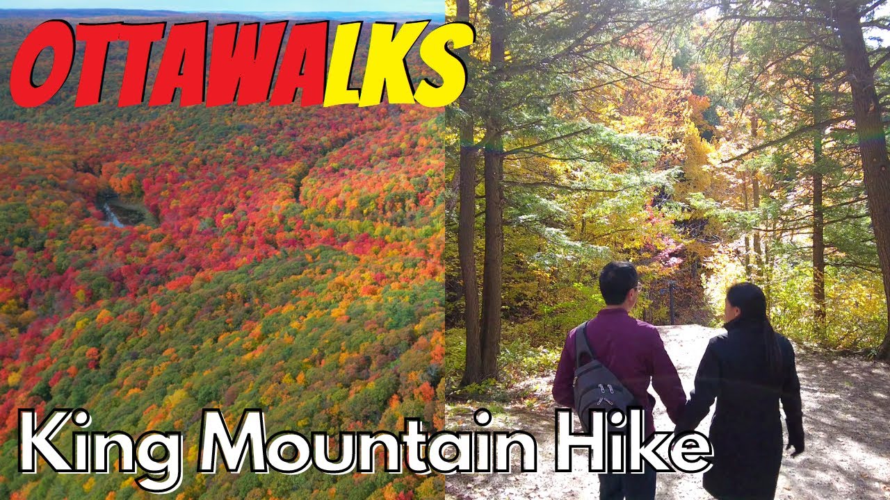 Autumn hike at King Mountain Gatineau Park - Oct 2022