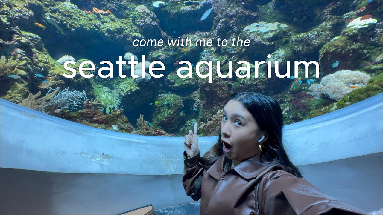 seattle aquarium *BY MYSELF*